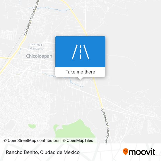 Rancho Benito map