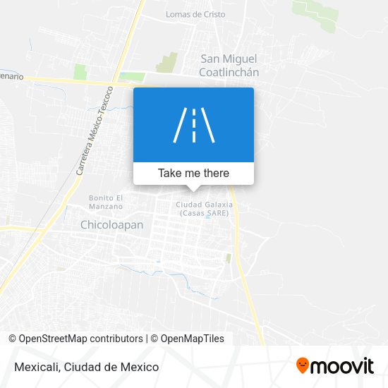 Mexicali map