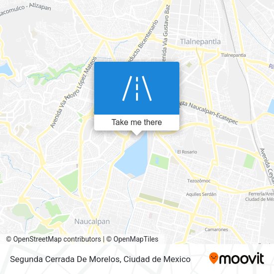 Segunda Cerrada De Morelos map