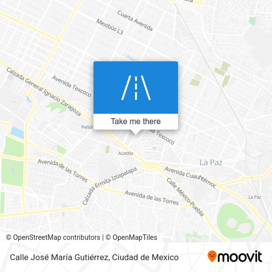 Calle José María Gutiérrez map