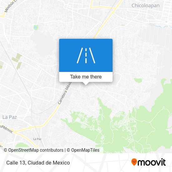 Mapa de Calle 13