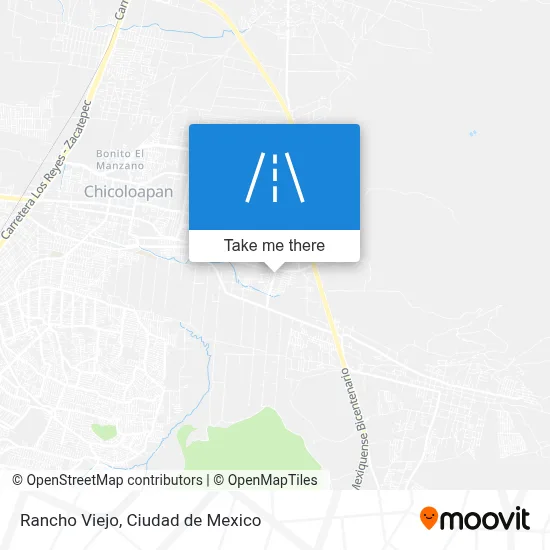 Rancho Viejo map