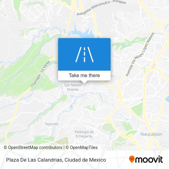 Plaza De Las Calandrias map