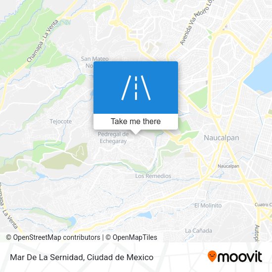 Mapa de Mar De La Sernidad