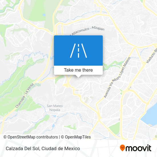 Calzada Del Sol map