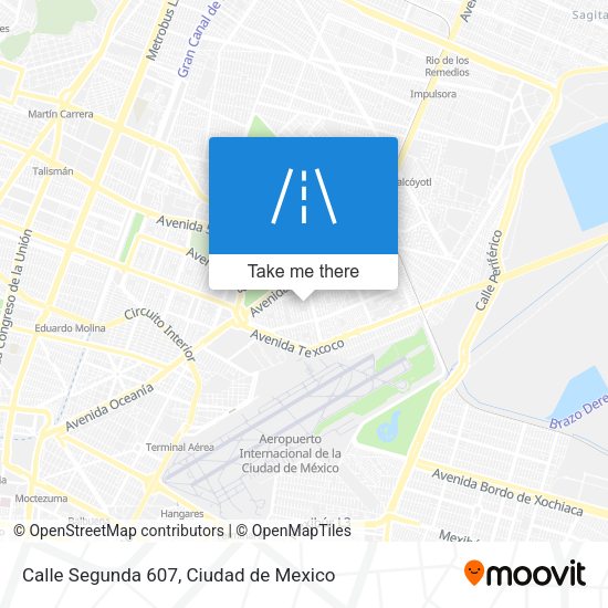 Calle Segunda 607 map