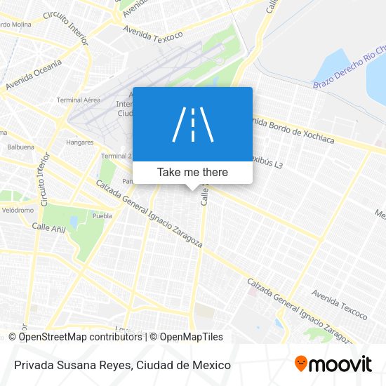 Mapa de Privada Susana Reyes
