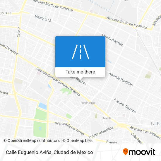 Calle Euguenio Aviña map