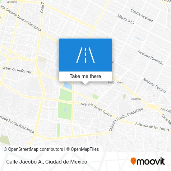 Mapa de Calle Jacobo A.