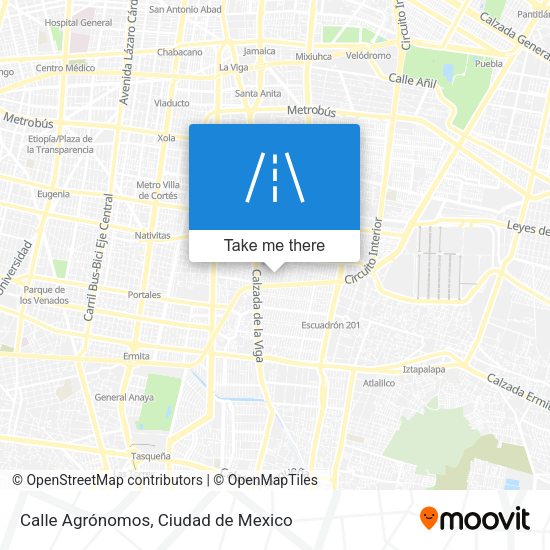 Calle Agrónomos map