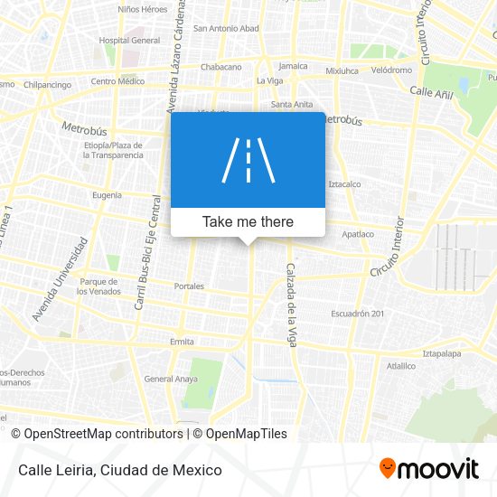 Calle Leiria map