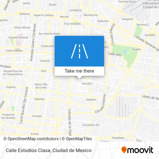 Calle Estudios Clasa map