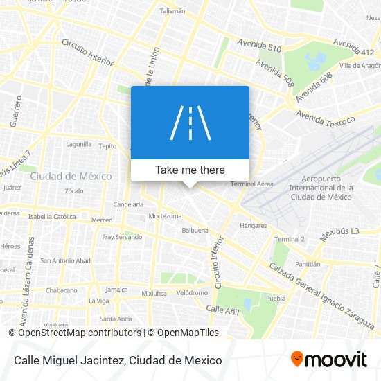 Mapa de Calle Miguel Jacintez