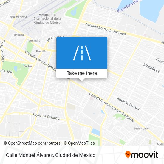 Mapa de Calle Manuel Álvarez