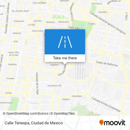 Calle Tenexpa map