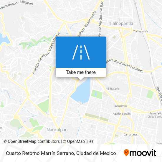 Cuarto Retorno Martín Serrano map