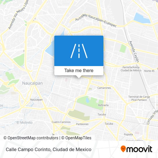 Calle Campo Corinto map