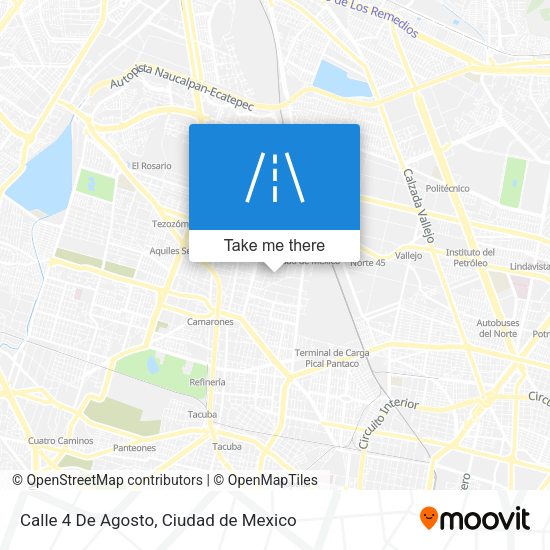 Calle 4 De Agosto map