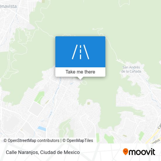Calle Naranjos map