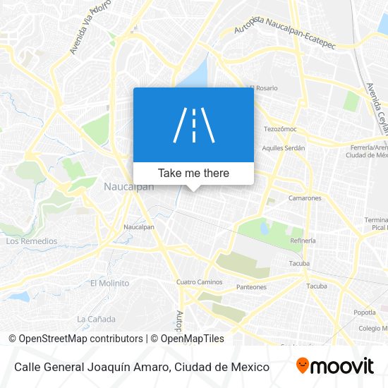 Calle General Joaquín Amaro map