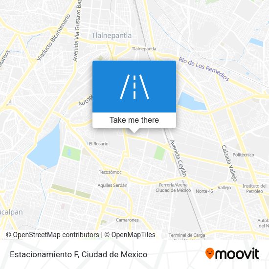 Estacionamiento F map