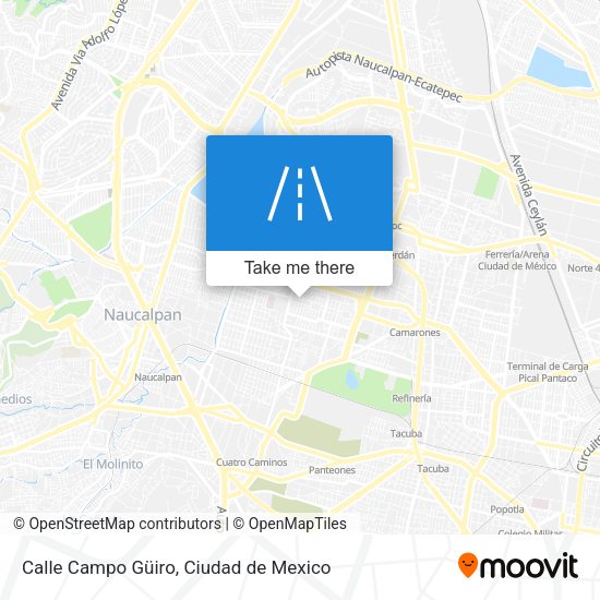 Calle Campo Güiro map