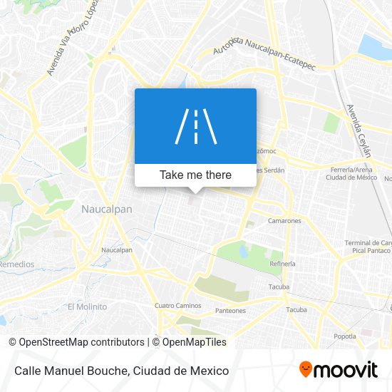 Calle Manuel Bouche map