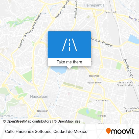 Calle Hacienda Soltepec map