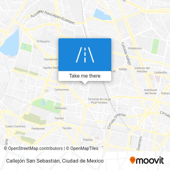 Callejón San Sebastián map
