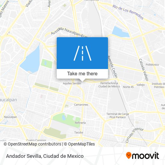 Andador Sevilla map