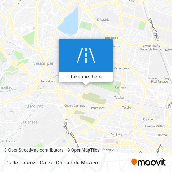 Calle Lorenzo Garza map