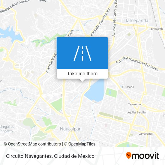 Circuito Navegantes map