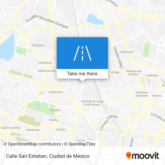 Calle San Esteban map