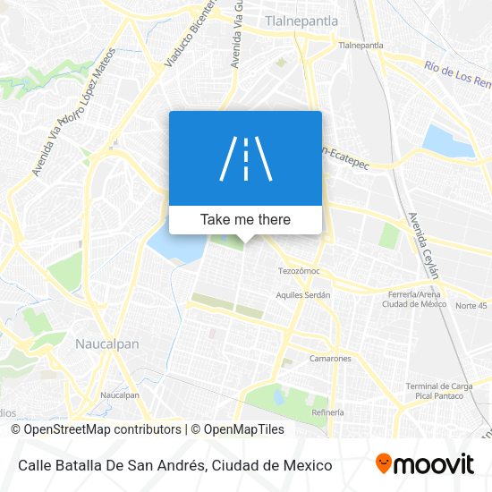 Mapa de Calle Batalla De San Andrés
