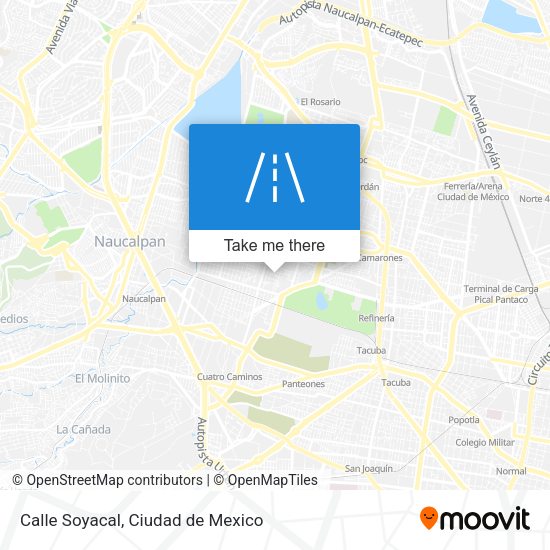 Calle Soyacal map
