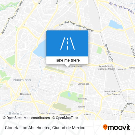 Mapa de Glorieta Los Ahuehuetes