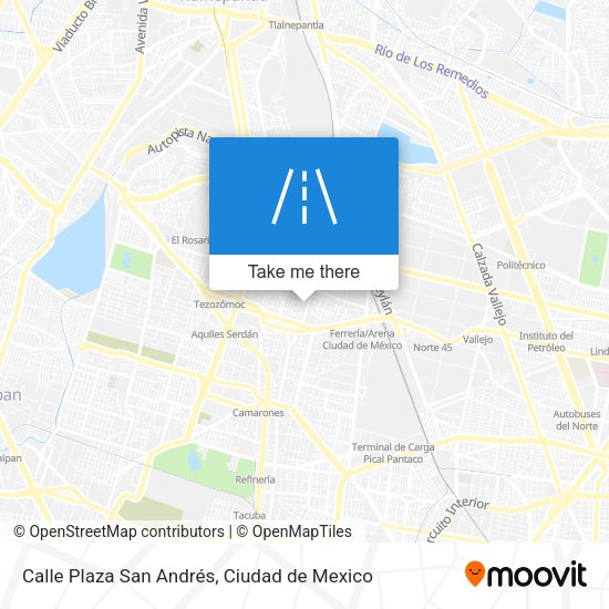 Calle Plaza San Andrés map