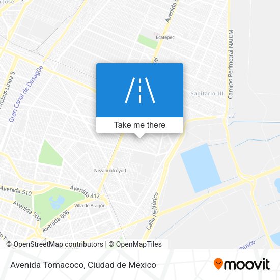Avenida Tomacoco map