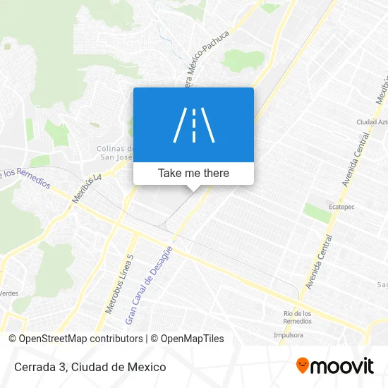 Cerrada 3 map