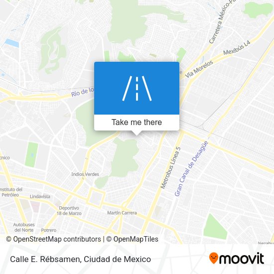Calle E. Rébsamen map
