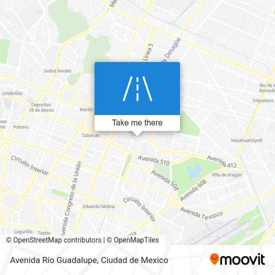 Mapa de Avenida Río Guadalupe