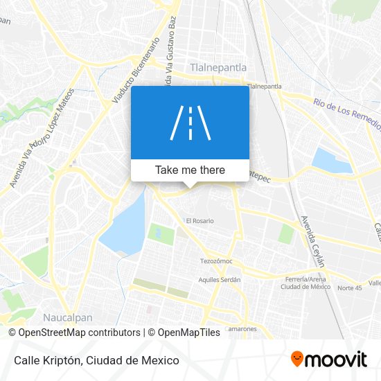Calle Kriptón map