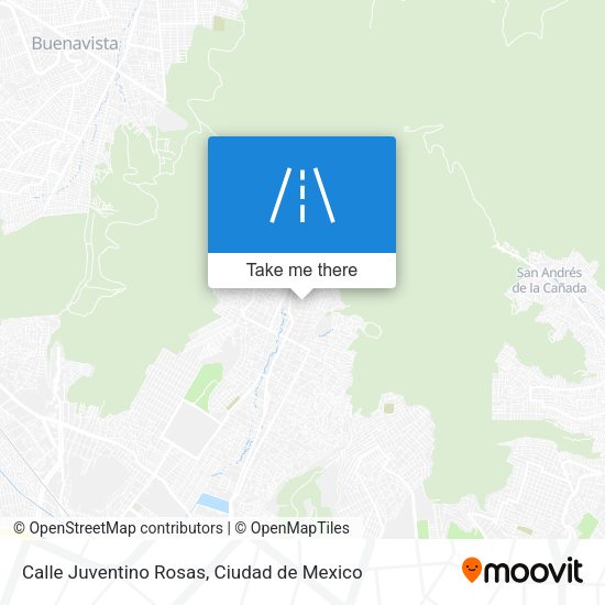 Calle Juventino Rosas map