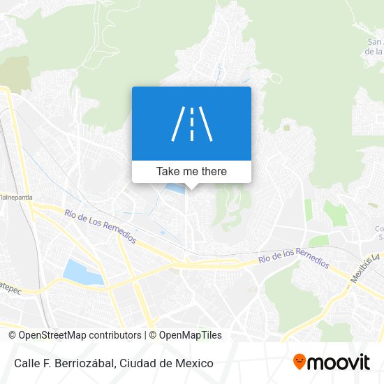 Mapa de Calle F. Berriozábal