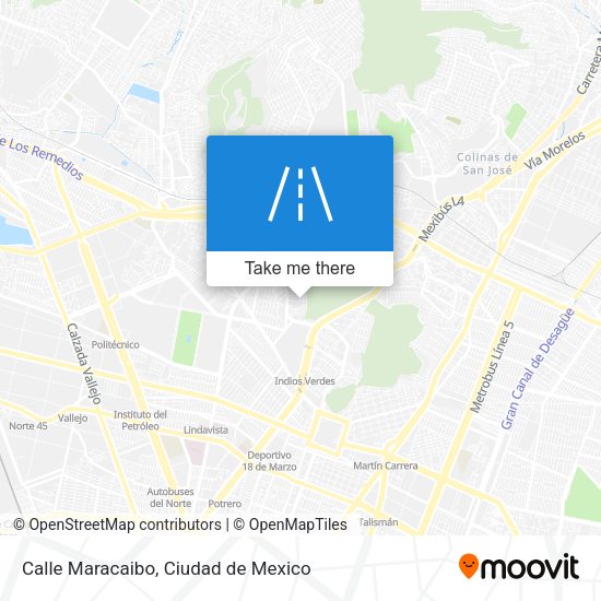 Mapa de Calle Maracaibo