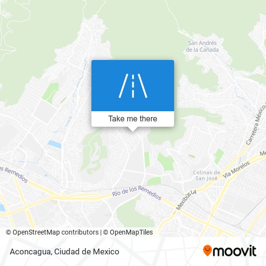 Aconcagua map