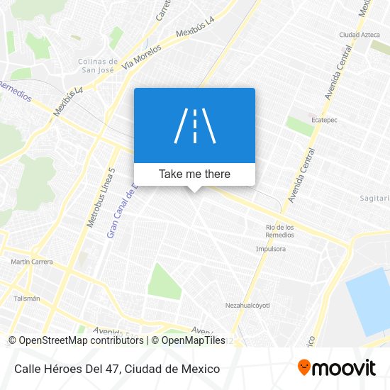 Calle Héroes Del 47 map