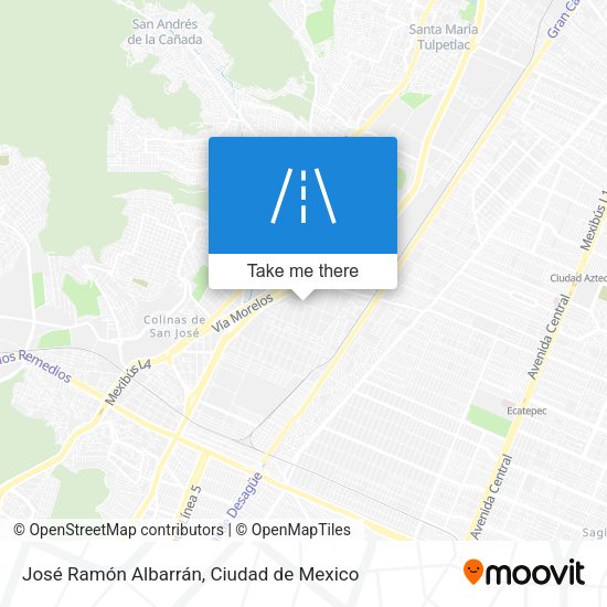 José Ramón Albarrán map