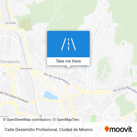 Calle Desarrollo Profesional map