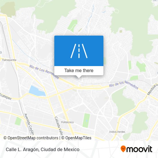 Mapa de Calle L. Aragón